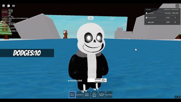 something from the underground rp on roblox. : r/Undertale