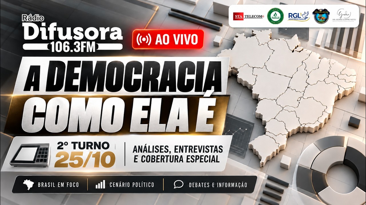 Eleições 2026 | 2º Turno - Acompanhe a apuração em Arroio Grande e Região - Difusora FM 106.3