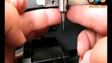 Automatic test data with Korea MIRACLE-A7 Key Cutting Machine