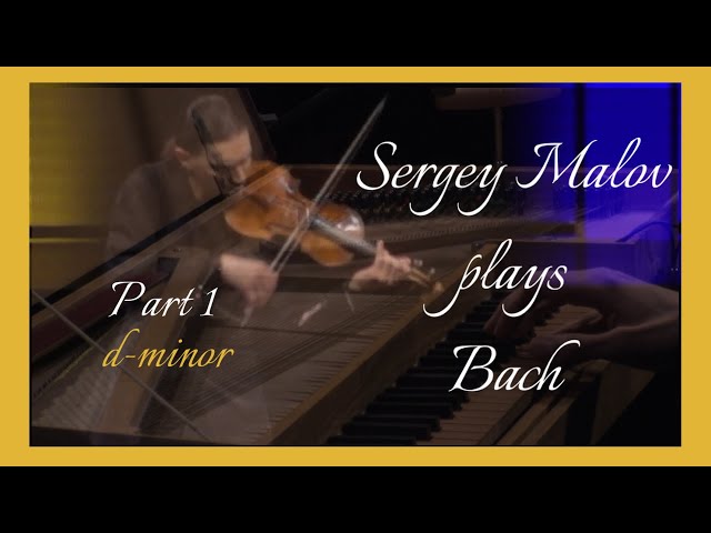Bach for Ukraine #1 Sergey Malov plays Clavichord and Violin, Partita 2 d-minor, BWV 1004