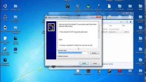 How to install ModLoader and AudioMod Quickly! (Windows 7)