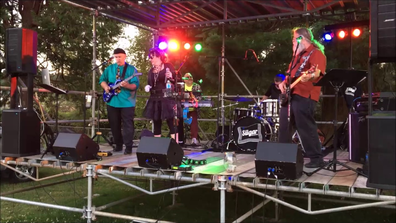 NW Sugar Shakers plays Clatskanie Music in the Park YouTube