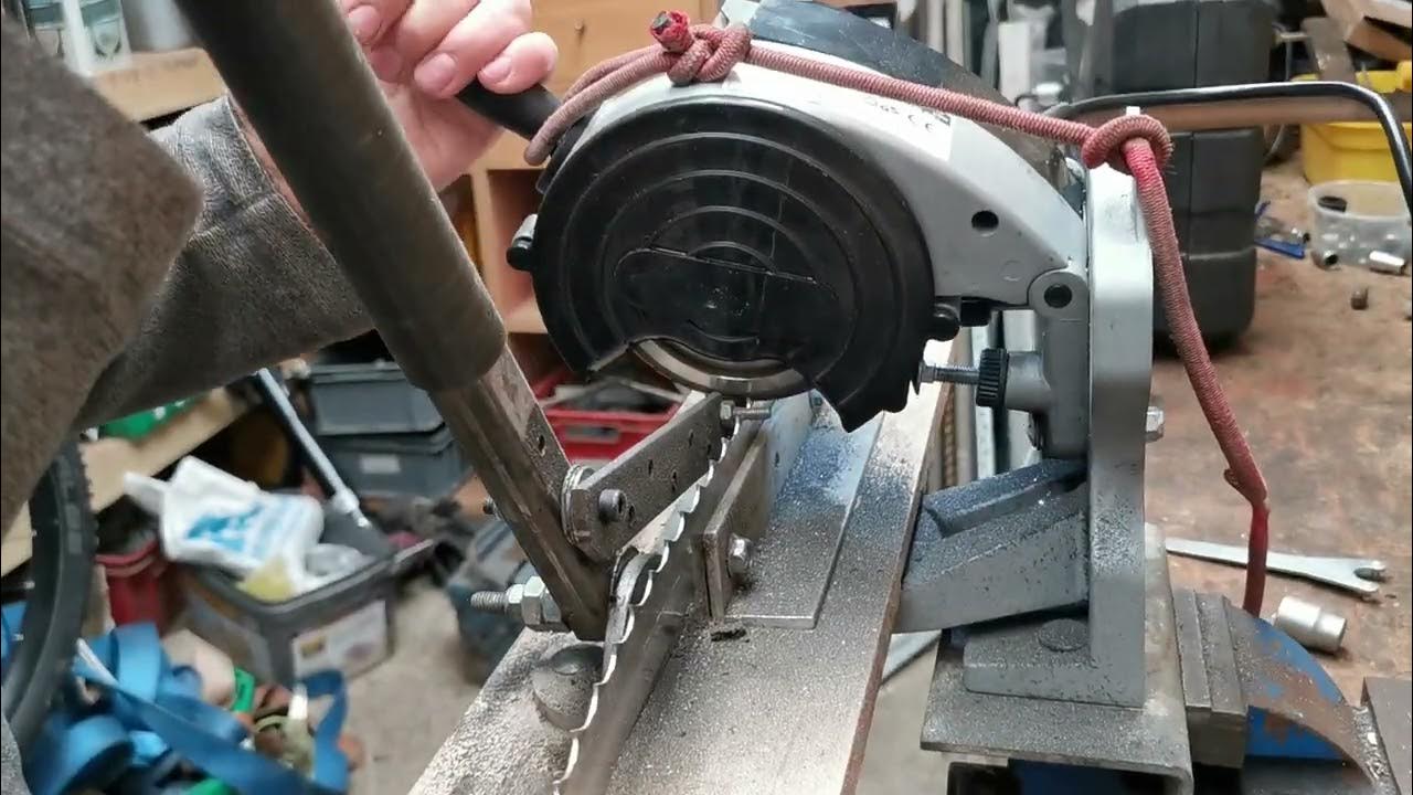 Homemade bandsaw blade sharpener YouTube