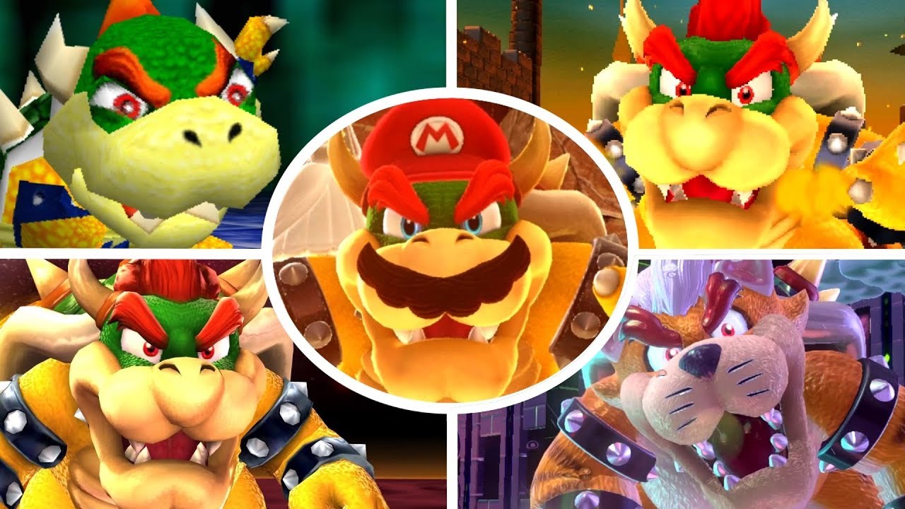 Evolution of Bowser in 2D Super Mario Games (1985-2021) 