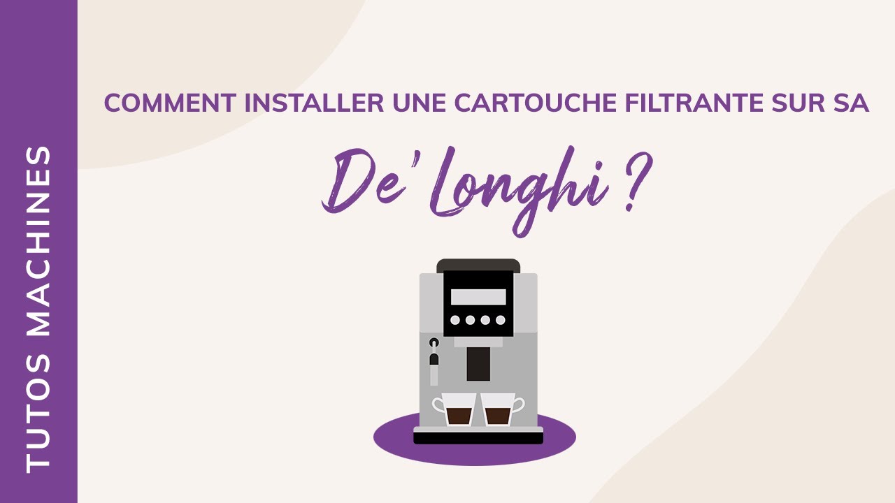 Kit de 6 cartouches filtrantes pour machine à café Delonghi