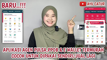 BARU❗️REKOMENDASI APLIKASI AGEN PULSA,PPOB & E WALLET TERMURAH COCOK UNTUK DIPAKAI SENDIRI/JUAL LAGI