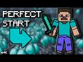 I Got The Perfect Start In Minecraft...