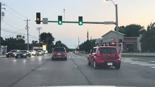 Manchester Road in Brentwood and Kirkwood St Louis MO ASMR.