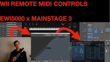 How To Use Wiimote with EWI and Mainstage