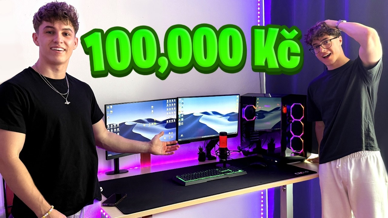 Překvapil Jsem Svého Editora S Počítačem Za 100.000KČ!