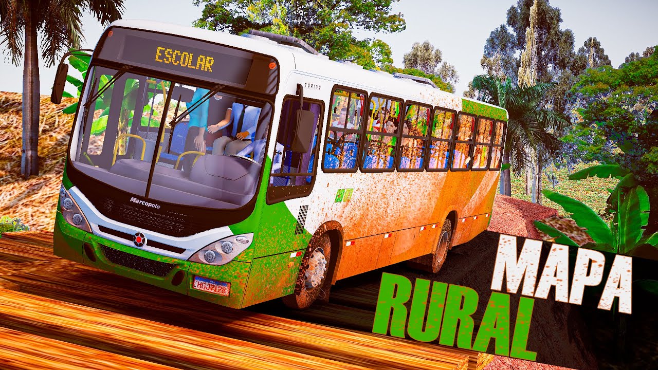 Marcopolo Torino 2007 + Mapa Rural - Proton Bus Mods