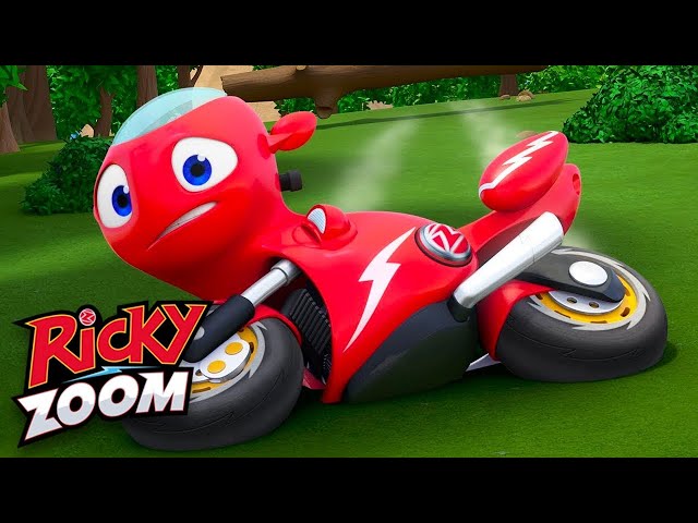 Ricky's Best Moments ⚡️ Ricky Zoom ⚡️ Motorcycle Cartoon