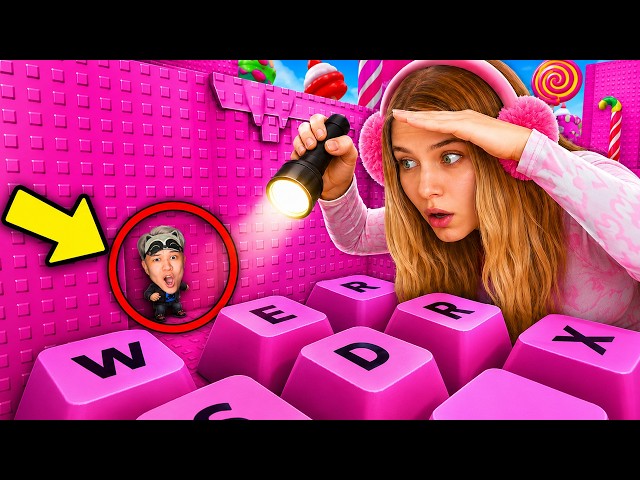 🤯МАША НЕ ЗАМЕТИЛА МЕНЯ! ПРЯТКИ В 3 МИРЕ с МАЛЕНЬКИМИ СКИНАМИ +1 KEYBOARD ESCAPE В РОБЛОКС!