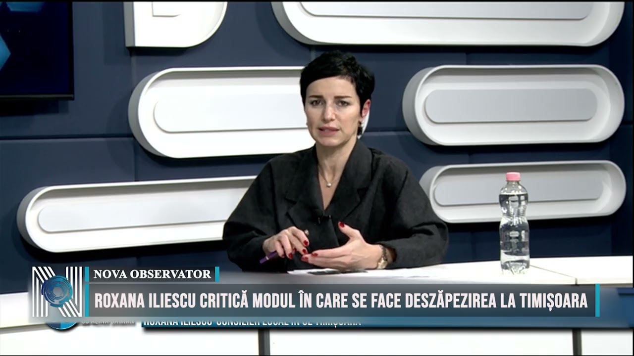 Roxana Iliescu critică modul în care se face deszăpezirea la Timișoara Roxana Iliescu critică modul în care se face deszăpezirea la Timișoara