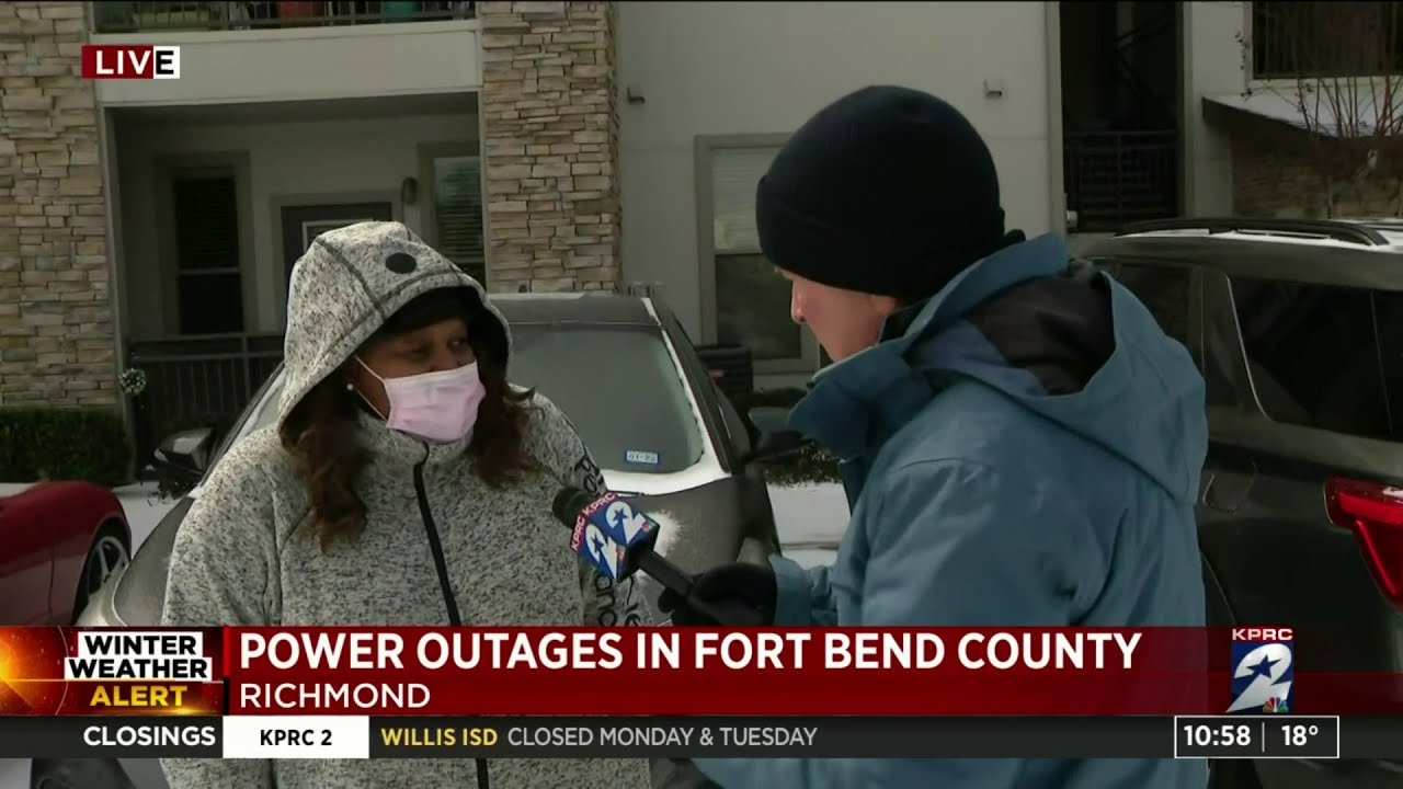 Power outages in Fort Bend County - YouTube