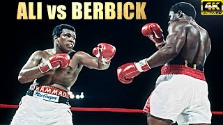 Muhammad Ali vs Trevor Berbick | The Last Hurrah " Drama in Bahama " | Boxing Fight | 4K Ultra HD