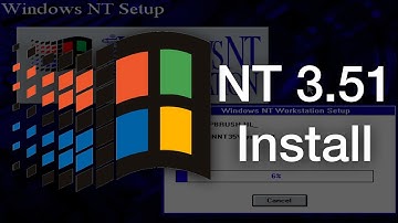 Installing Windows NT 3.51