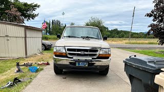 Front suspension overhaul start to finish 2000 ford ranger 2wd