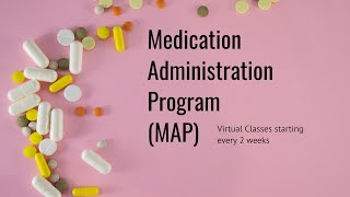 MAP (Medication Administration Program) Transcription  Fully online