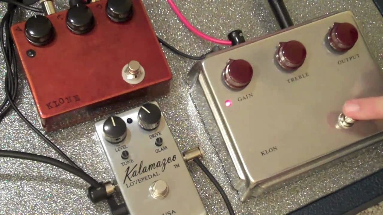 KLON,JHS KLONE,KALAMAZOO Pedal Demo YouTube