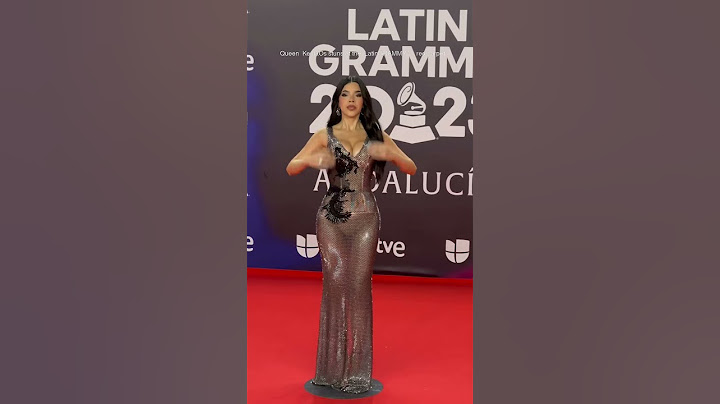 Kenia Os Shuts Down LatinGRAMMY Red Carpet  Exclusive Beh#short #shorts