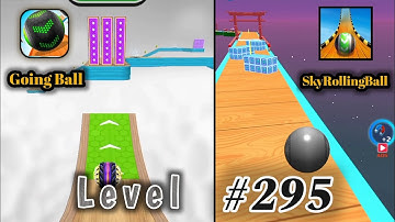 Going Balls vs Sky Rolling Ball - Update level 295 - SpeedRun All levels Gameplay