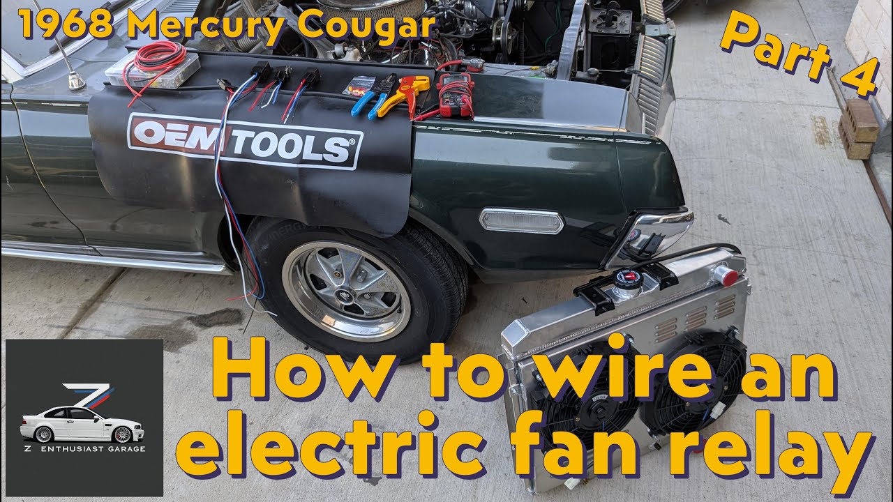 1968 Mercury Cougar Wiring Diagram Manual – OEM Factory Electrical Schematic