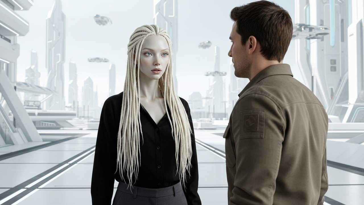 He Told the Alien Woman 'You Look Beautiful Today' and Got an Unexpected Reaction | scifi stories