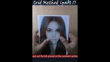 How To Draw Face | Grid Method for Beginners Part 1.SHORTS 2022