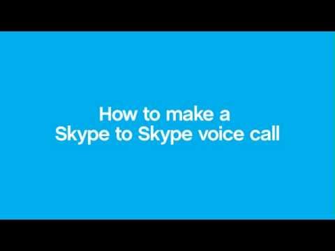 how to skype to skype call