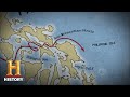 BIGGEST NAVAL BATTLE OF WWII (Part 2): The Battle of Leyte Gulf | Battle 360 | History