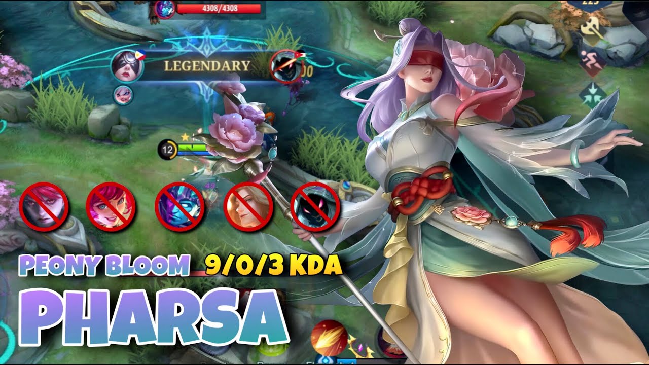 Pharsa - Peony Bloom Starlight Skin | Mobile Legends | MLBB | Game