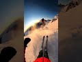 Skiing Through Lava and Fireballs at Sunrise!🔥⛷️