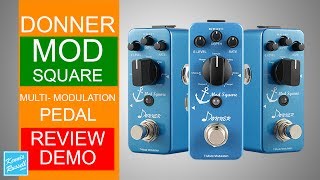 ドナー モッドスクエアII モジュレーション Amazon.com: Donner Modulation Pedal - Mod Square Ⅱ for