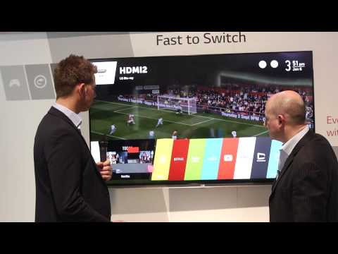 CES 2014: LG webOS in-depth hands-on demonstration