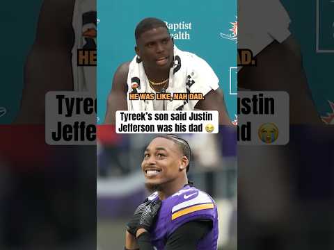 Tyreek Hill's kids love Justin Jefferson 😂