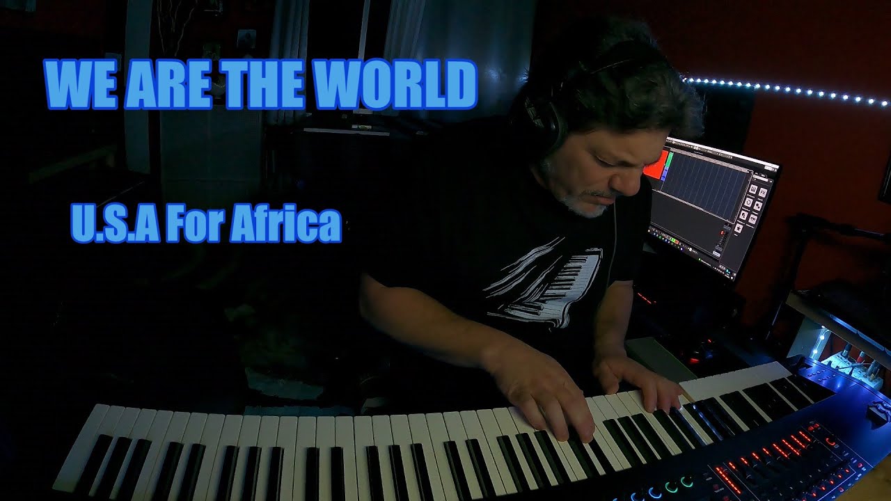 We Are The World -- USA For Africa  -- Piano