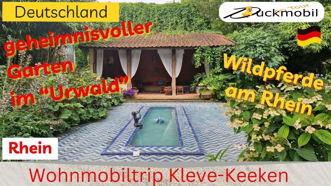 Wochenendtrip "Willisee" in Kleve-Keeken - wildromantische Rheinauen - verwunschener Garten