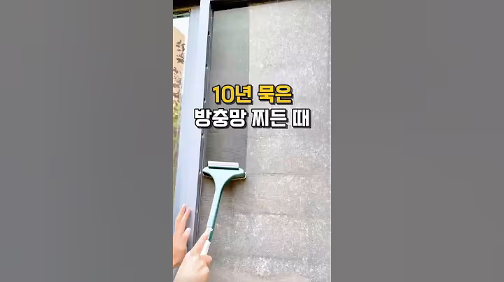 10년 묵은 방충망 찌든 때 #살림템 #생활용품 #꿀템