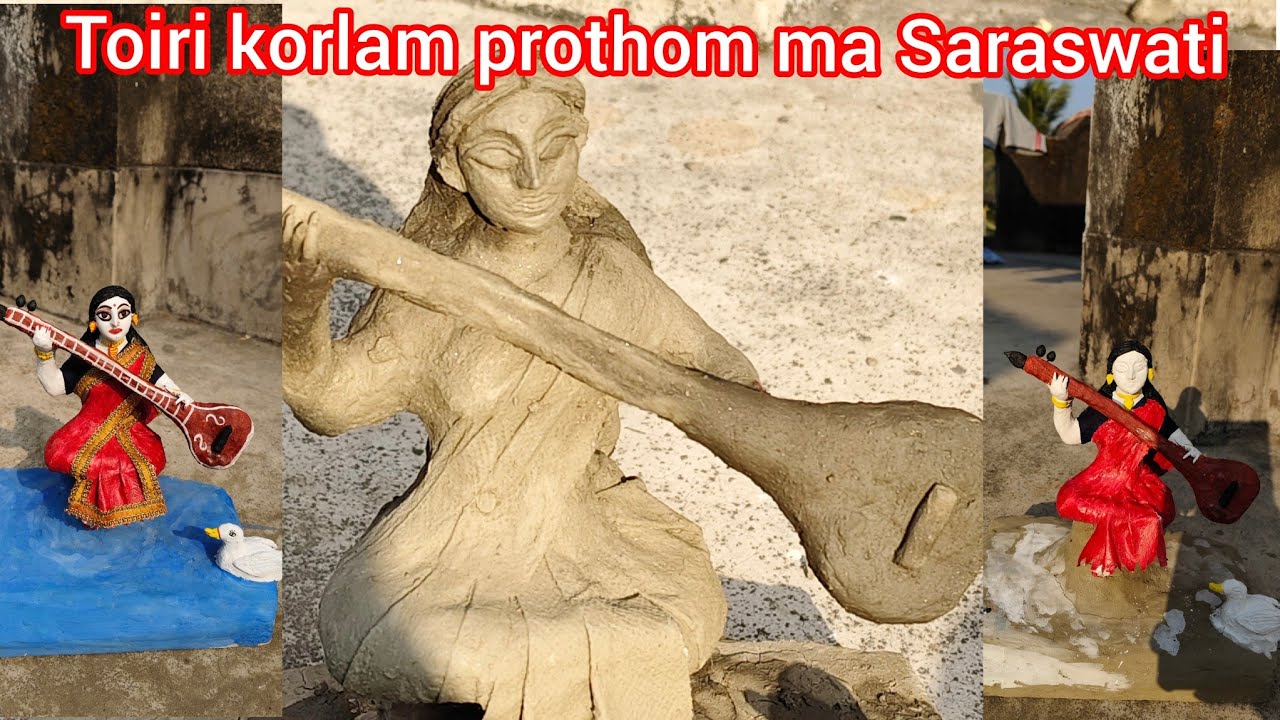 Amar toiri prothom ma Saraswati 🙏