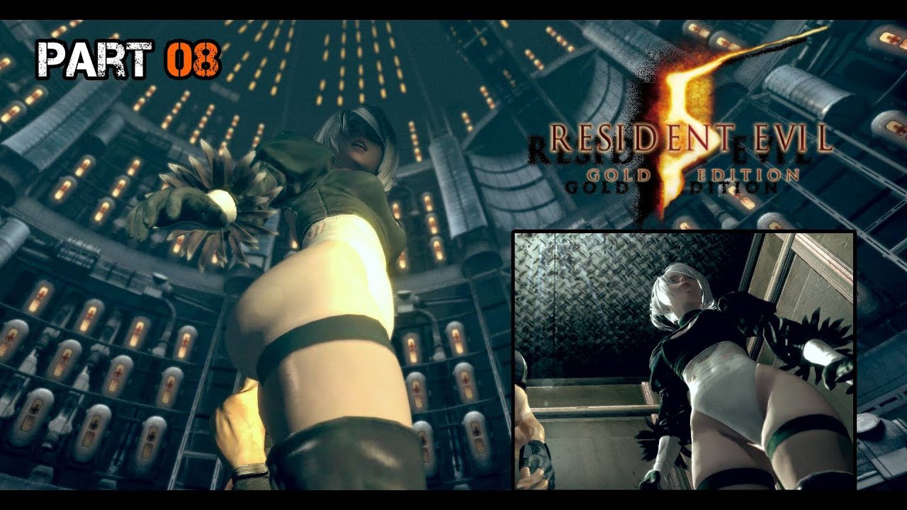 Mod Resident Evil 5 [ Pro ] Agent 2B Full Gameplay : Part #008 - YouTube