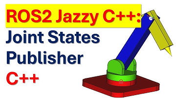 ROS2 Jazzy C++ Tutorial: Joint State Publisher in C++, Forward Kinematics, RViz Simulation
