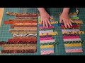 Making 2 complete quilts starting with leftover strip sets