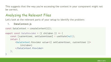 Resolving the useContext x is not a function Error in Your React App