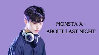 MONSTA X - ABOUT LAST NIGHT (Instrumental)