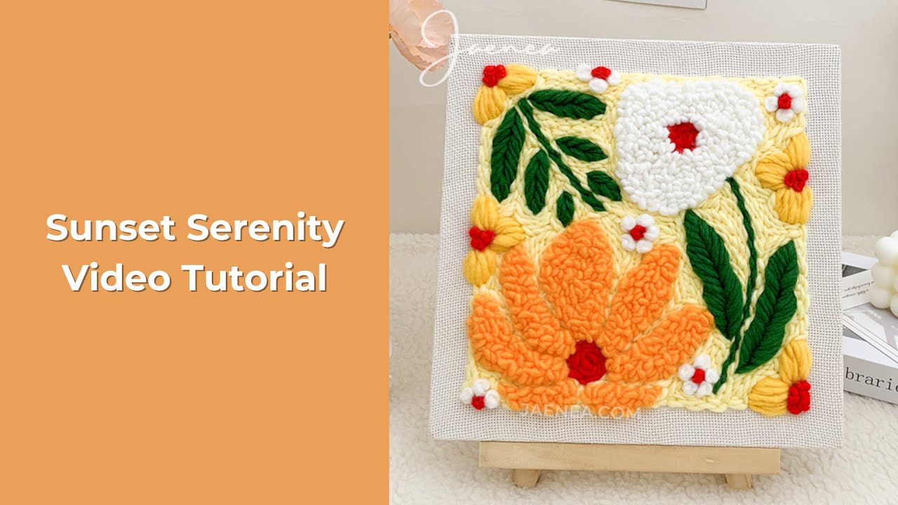 Jaenea HealingWeave — Sunset Serenity Video Tutorial - YouTube