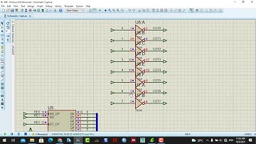 32 | LED MATRIX ĐẾM 0 - 9 PIC16F877A #PIC16F877A #MATRIX #LEDMATRIX