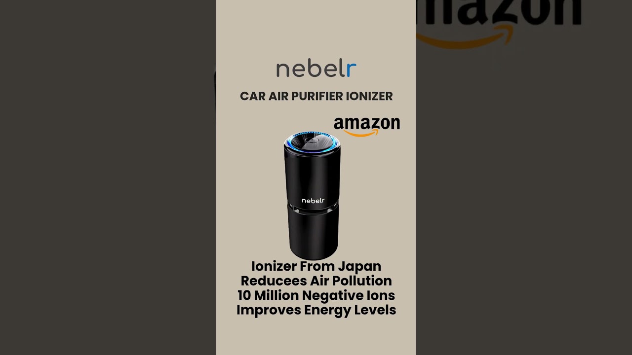 Nebelr Car Air Purifier Ionizer