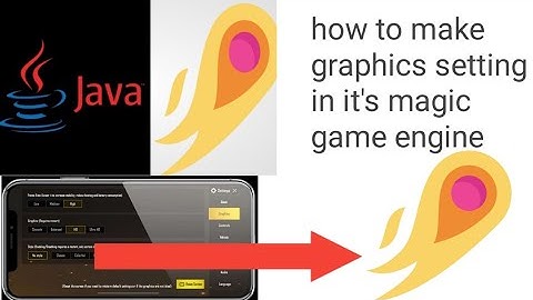Graphics setting tutorial it