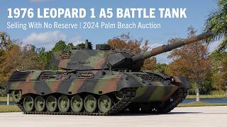 1976 Leopard 1A5 Battle Tank - BARRETT-JACKSON 2024 PALM BEACH AUCTION by Barrett-Jackson 8,199 views 10 days ago 35 seconds